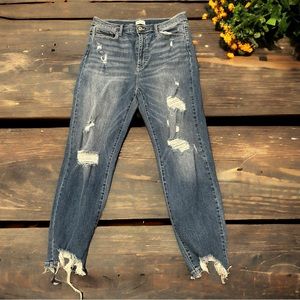 Sneak Peek Distressed Jeans